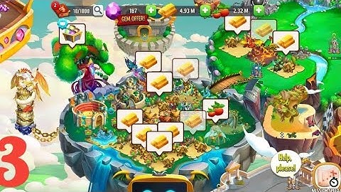 Dragon City - Gameplay Walkthrough Part 2 - Level (iOS, Android)