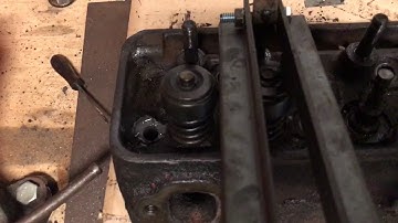Home made valve spring compressor