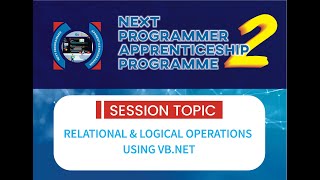 Relational & Logical Operations in Programming using VB.net- Kobina Ebo Yankson
