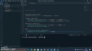 [Python Basic] Run Program Aplikasi Menghitung Belanjaan Sederhana dalam Bahasa Python