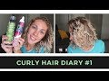 Curly Hair Diary #1 | Two Gels, Mousse and Hairspray