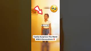 This FAMILY SHOCKS The WORLD With 6 GENERATIONS ! 🥹❤️…