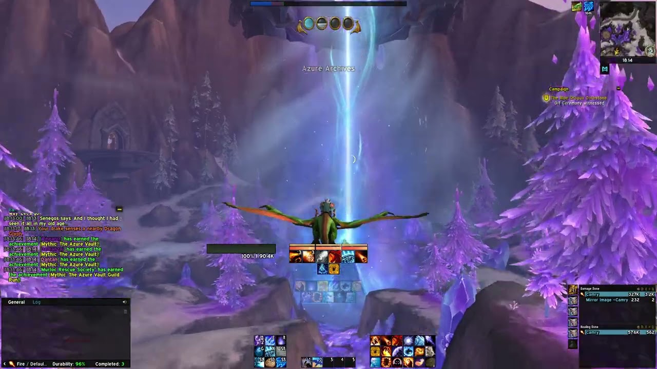 The Blue Dragon Oathstone 66015 - World of Warcraft quest [Dragonflight]