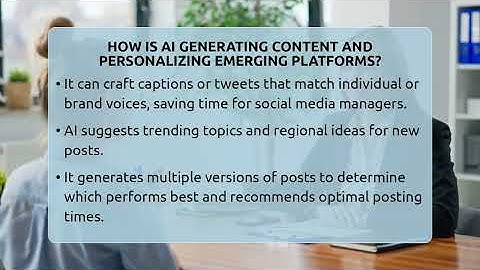 How Is AI Generating Content And Personalizing Emerging Platforms? - Everyday-Networking