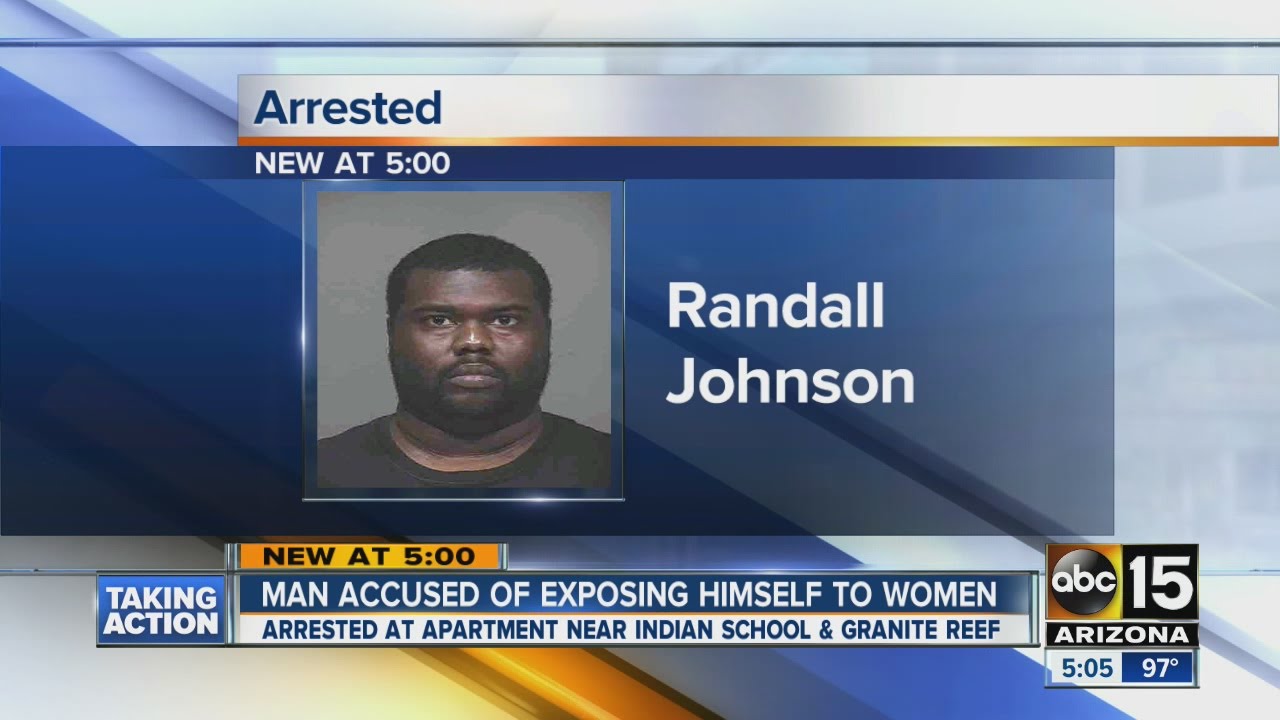 Man arrested for exposing himself in front of woman - YouTube