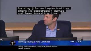 June 23, 2025 - PHP Committee Worksession