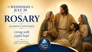 ✝️ Today's Holy Rosary, Wednesday July 29th ✝️ Pray with Our Lady, Glorious Mysteries