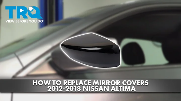 How to Replace Mirror Cover 2012-2018 Nissan Altima