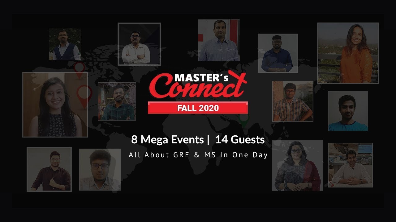 Master's Connect 2019 | MS in US, Europe, Canada | GRE Prep - YouTube