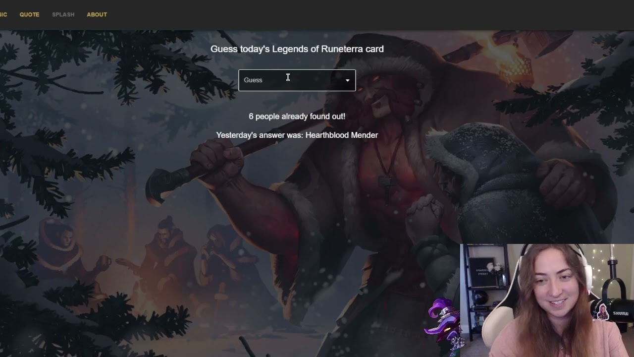 Playing ARAM in LoR Stream! | Legends of Ruenterra