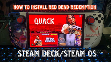 How to install | Red Dead Redemption (Quack) | Steam Deck/Steam Os Full Tutorial/Settings/Gameplay!