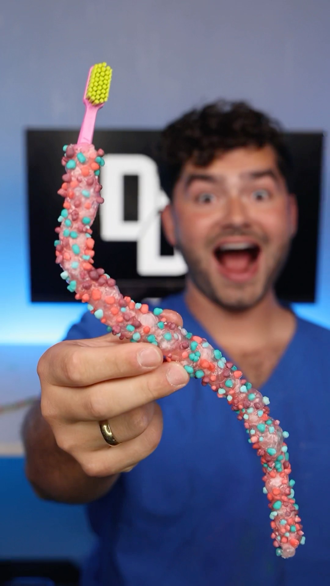 Freeze Dried Toothbrush!? Clip: @enzo_prina