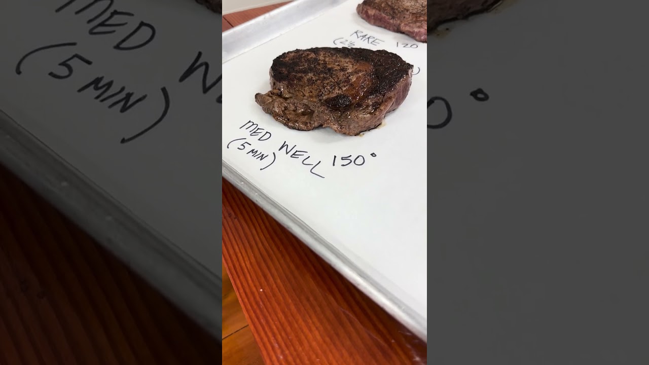 MealPro R&D Kitchen Steak Cook Levels