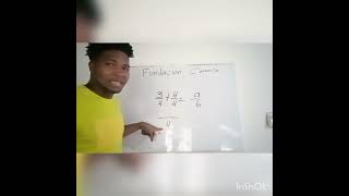 Suma de fracciones con igual denominador ejemplo 1