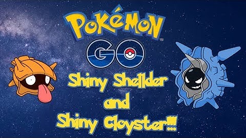 EVOLVING SHINY SHELLDER - POKEMON GO