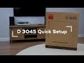 Nad d3045 hybriddigital dac amplifier  quick setup guide
