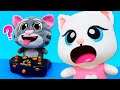 Кот Том и видеоигры – Видео для детей про игрушки Говорящий Том