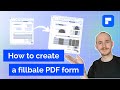 How to Create Fillable PDF Forms on Windows