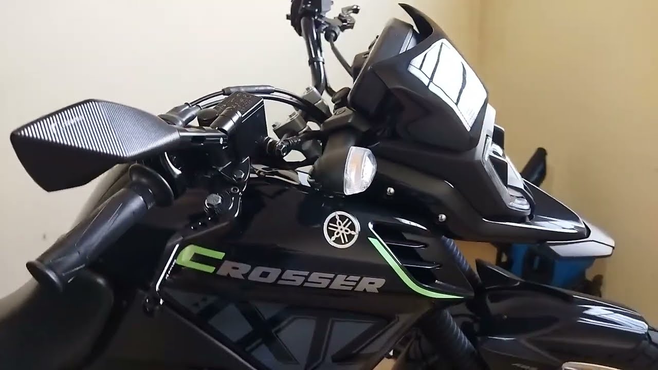 Andamos na nova Yamaha Crosser 2023