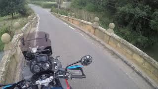 Cotswolds on a motorcycle