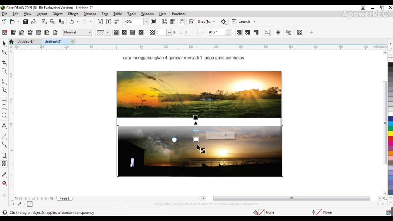 Tutorial Mengedit foto Menggunakan Coral Draw - YouTube