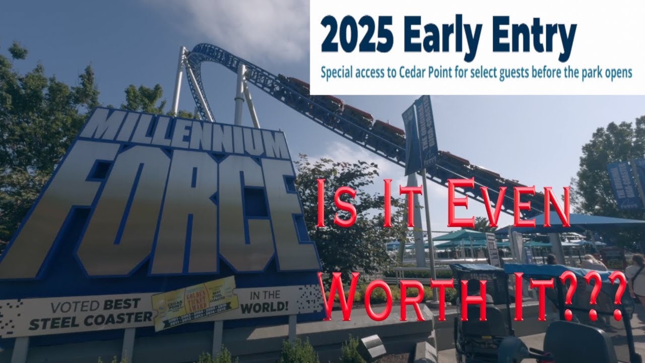 Означает ли досрочная регистрация на Cedar Point 2025 полный провал???