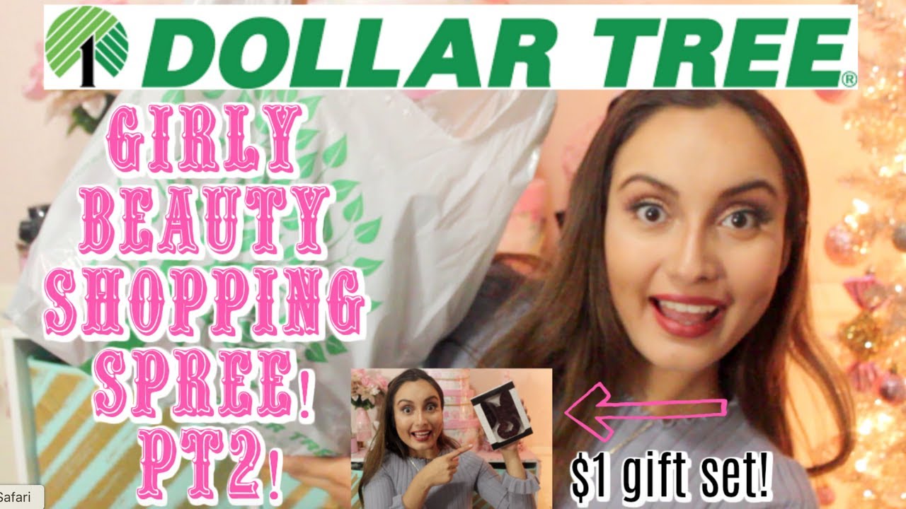 Dollar Tree Girly Beauty Shopping Spree Part 2 Stocking Stuffer Ideas So Many Cute Finds Youtube