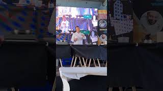 #Showcooking "Subasta y #pescado" con Pablo González del restaurante "La Cabaña Buenavista" (Murcia)