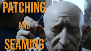 How to patch and seam a silicone sculpture