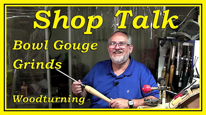 Shop Talk, Best grind angle for a bowl gouge. By Dean's Woodworking #woodturning