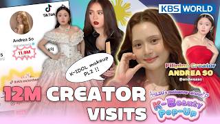 Is Andrea So the next K-POP Idol? This makeover is insane! KBS WORLD Premiere [K-Beauty Pop-Up] Ep.3 screenshot 2