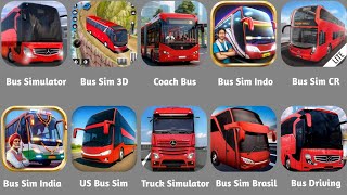 Bus Simulator Ultimate,Bus Sim 3D,Bus Simulator Indonesia,Bus Simulator India,US Bus Simulator screenshot 4