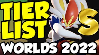 I WAS RIGHT ABOUT EVERYTHING! Best Pokemon Unite World Championship Tier List!