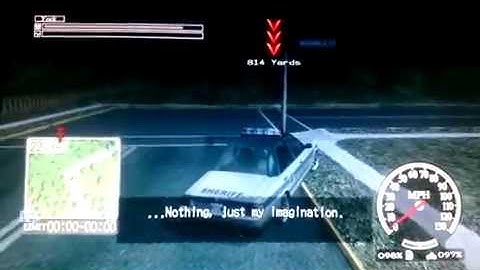 Deadly Premonition XBOX 360 Dangerous Driving In Greenvale 22.02.15