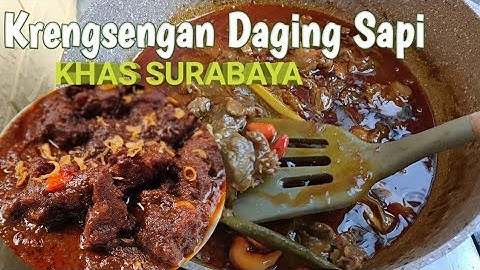 Resep Krengsengan daging sapi,rasanya enak khas surabaya