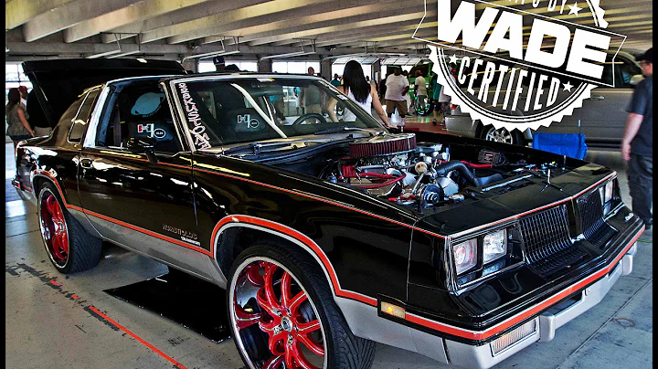 Stuntfest 2k15 : Big Block Hurst Cutlass on 24" Asanti Wheels
