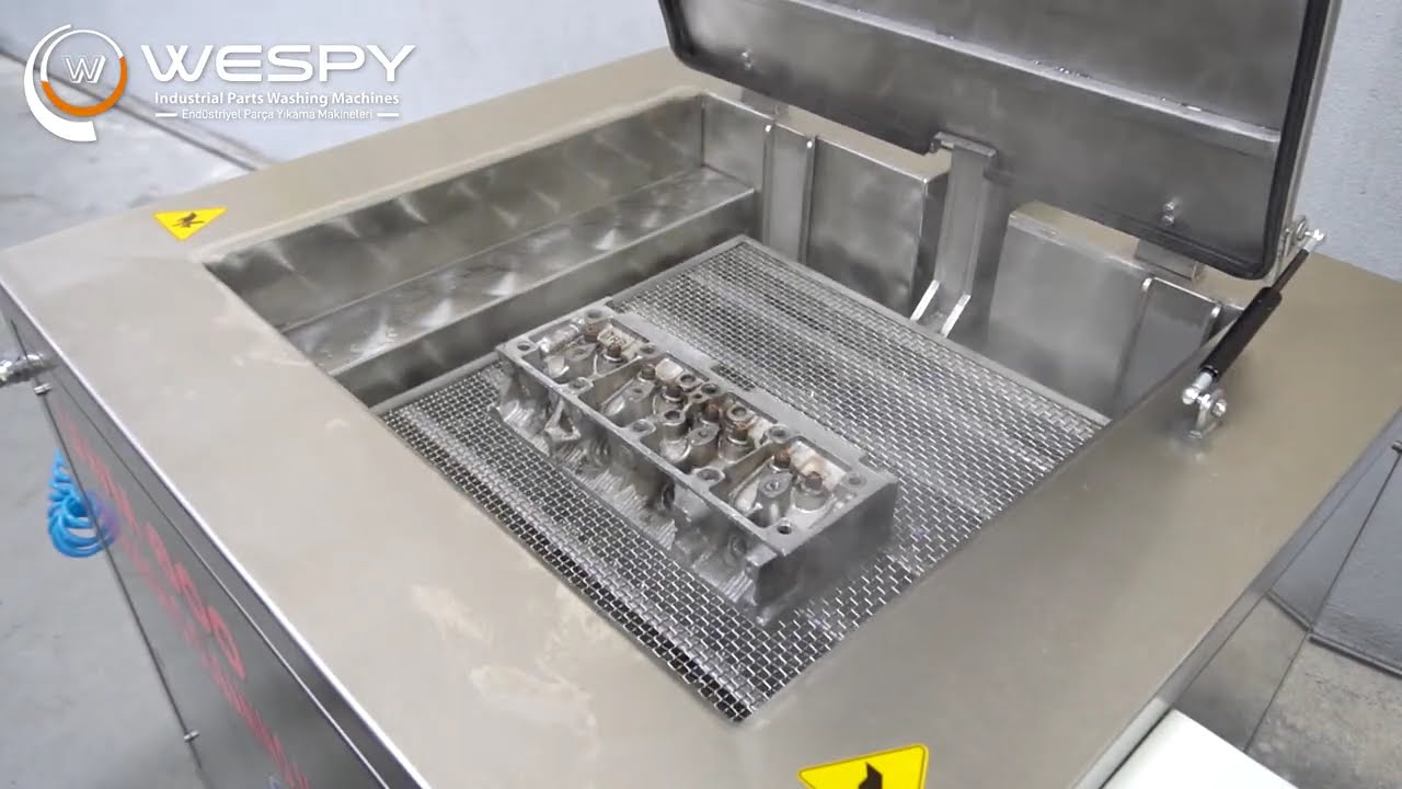 Ultrasonic Yıkama Maknesi- Wespy Endüstriyel Parça Yıkama Makineleri