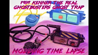 1989 Kenner Real Ghostbusters Ghost Trap Modding Time Lapse
