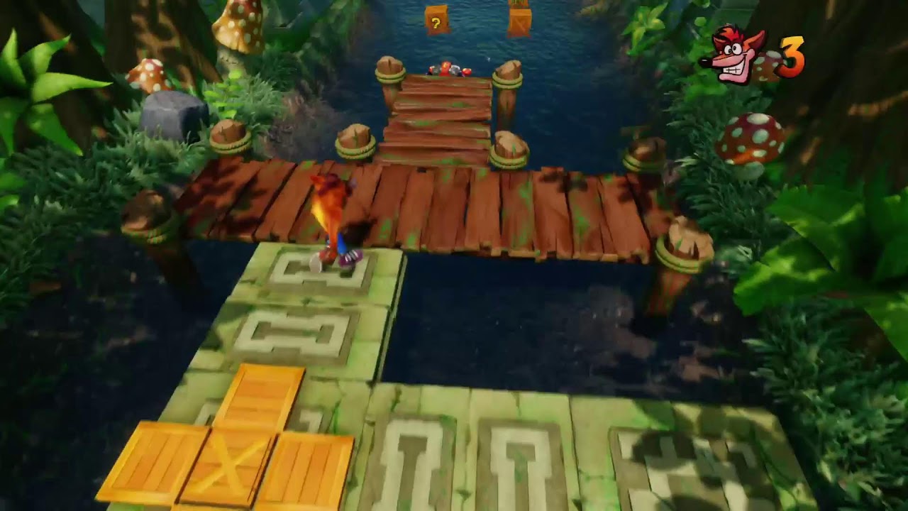 Si micro pero emitiendo desde la ps4 crash bandicoot 2