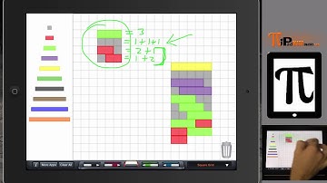 PiPad Mathematics: Brainingcamp iPad App Number Rods and Add/Sub Whole Numbers
