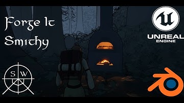 Forge It Smithy | Blender Speed Art | Seven Wildz