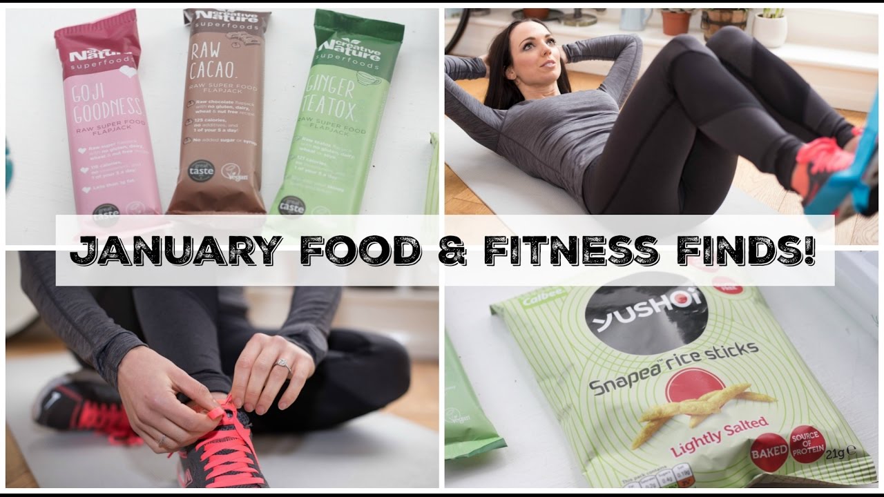January Healthy Food & Fitness Finds! - YouTube