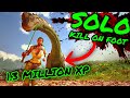 How to solo kill a titan in ark survival ascended 1300000 xp on foot no tames