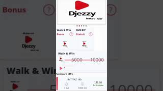 Djezzy app 25000pas link in cement screenshot 1