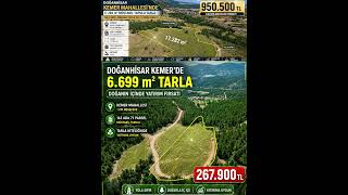 Türkiye Konya Doğanhisar Kemersatılık arsa tarla imarlı imarsız bağ bahçe yatırımlık kelepir acil