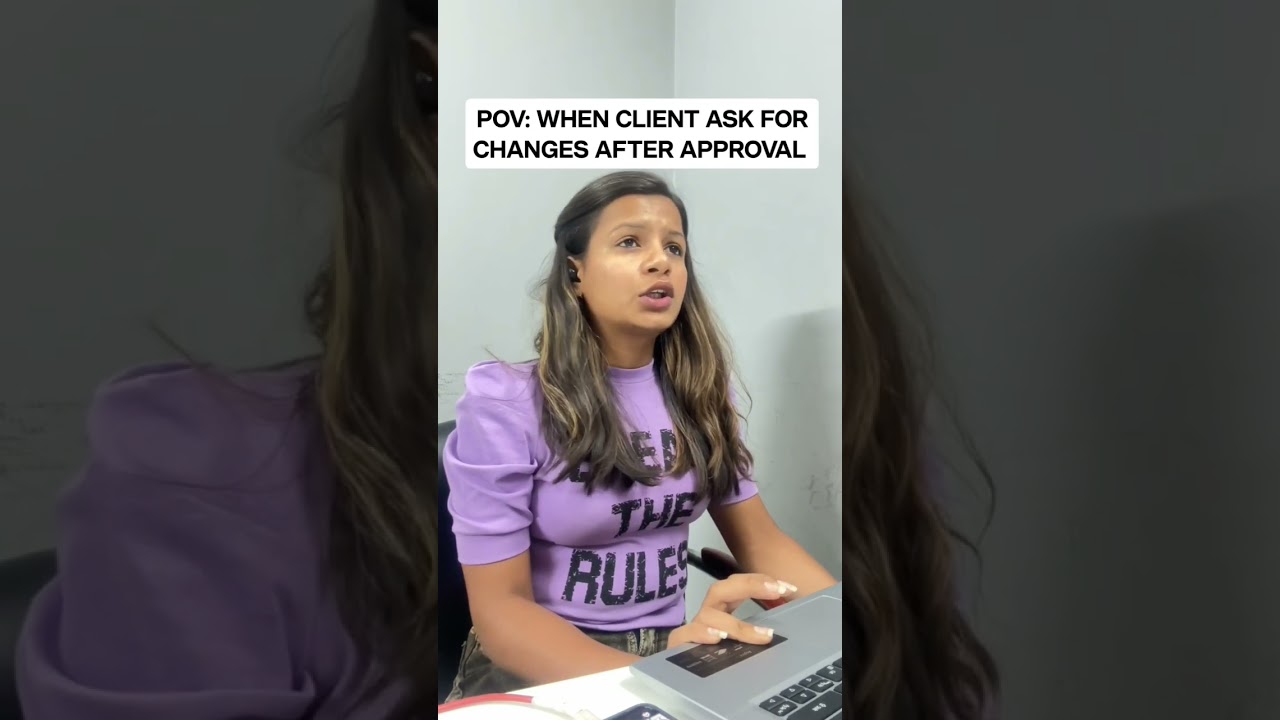 Approval ke baad changes kyu😭🥲... 