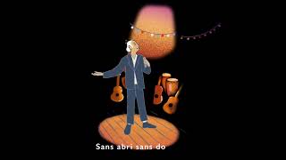 Video thumbnail of "Maxime Le Forestier - Comme un arbre dans la ville (live 2022) (video lyrics)"