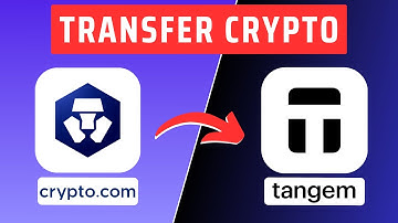How To Transfer Send Crypto From Crypto.com To Tangem Wallet- 2025 GUIDE
