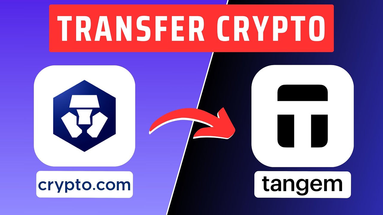 How To Transfer Send Crypto From Crypto.com To Tangem Wallet- 2025 GUIDE
