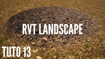 UE5 Tuto 13 RVT Landscape / Advanced Master Material For Props #ue5 #unrealengine #shaders